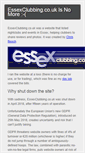 Mobile Screenshot of essexclubbing.co.uk